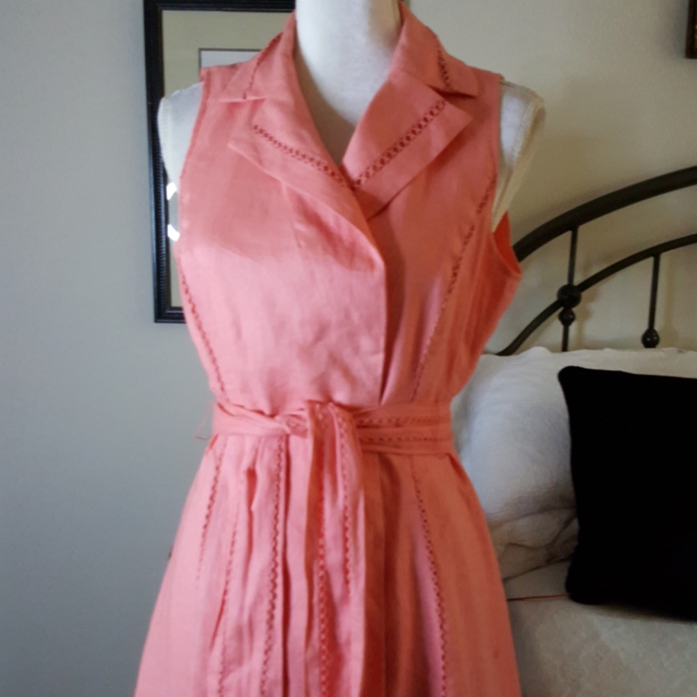 Jones NY Linen Maxi Dress